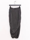 SWAYING 25 Early Autumn Double Pleated Skirt SW-SW25PF3B03C2-SH Dark Gray